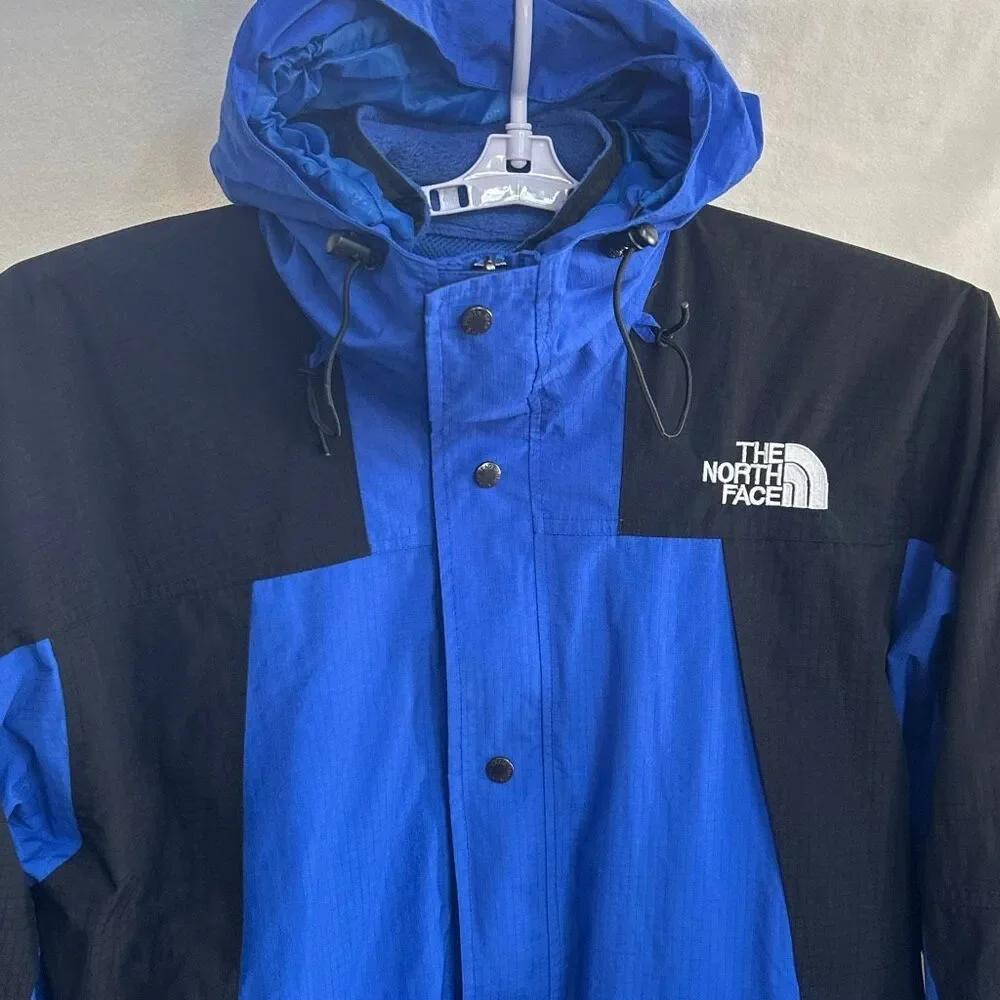 Vtg The North Face Summit Series Gore-Tex Mountain Jacket Coat Mens Sz XXL Blue